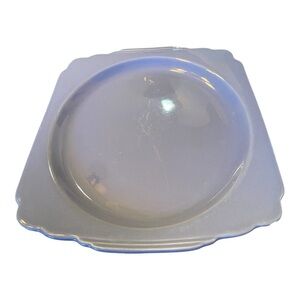 Homer Laughlin Riviera Mauve Blue Platter